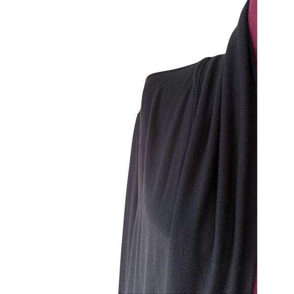 Athleta Pranayama Restore Wrap Cardigan size M Black - Picture 10 of 10